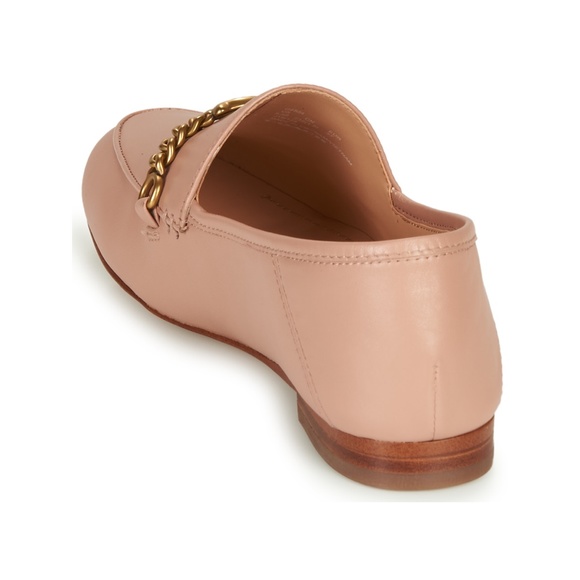 COACH Helena C Chain Leather Loafers - Picture 3 of 4